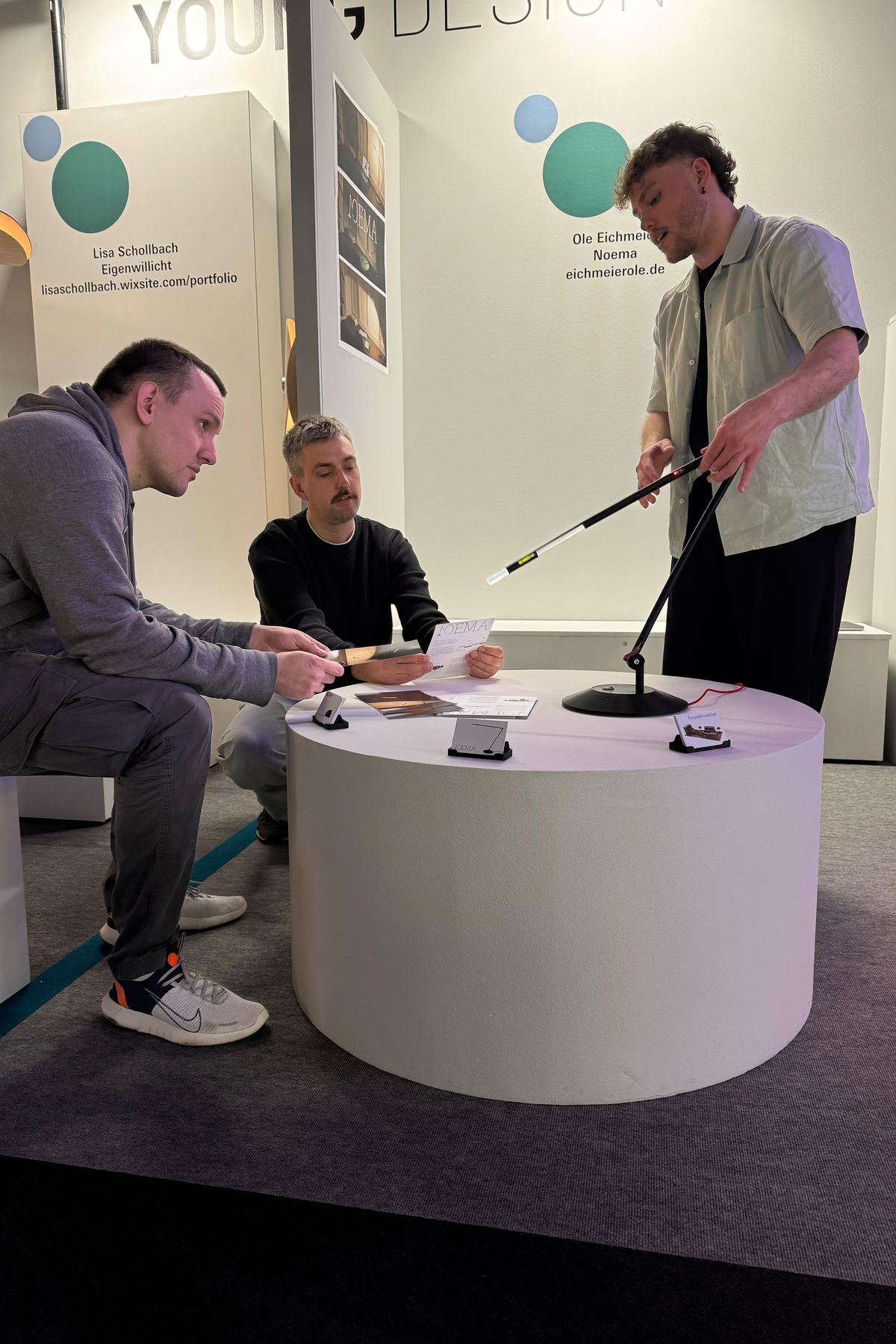 Light+Building: Messestand mit Noema, Ansicht 3