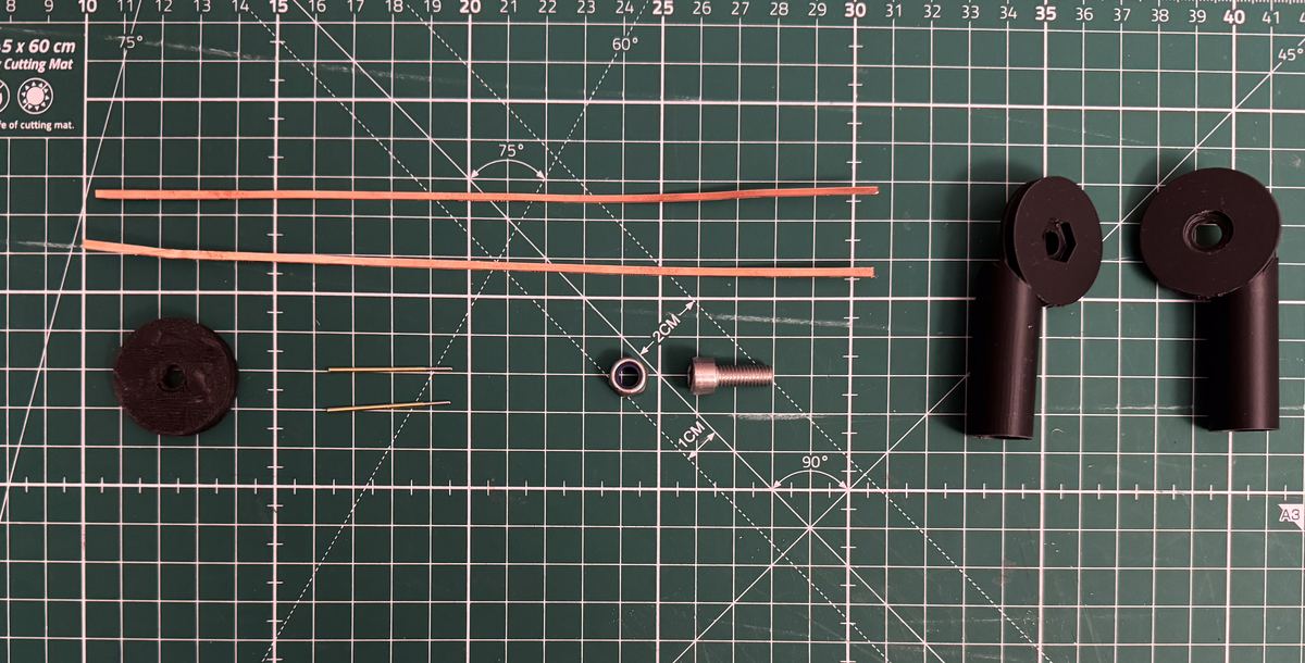 Umsetzung: Elektronik im Leuchtenfuß